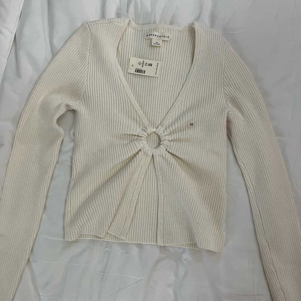 XS Aèropostale beige sweater